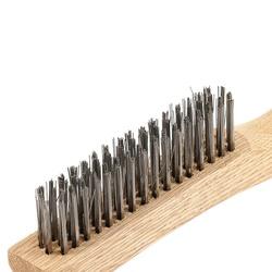 Forney 70520 Scratch Brush 0.014 in L Trim Stainless Steel Bristle