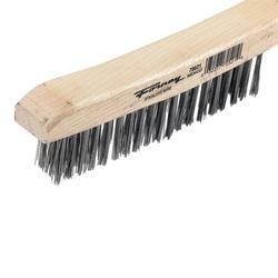 Forney 70521 Scratch Brush 0.014 in L Trim Stainless Steel Bristle