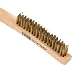 Forney 70518 Scratch Brush 0.012 in L Trim Brass Bristle