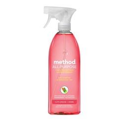 method 00010 Cleaner 28 oz Aerosol Can Liquid Grapefruit Pink