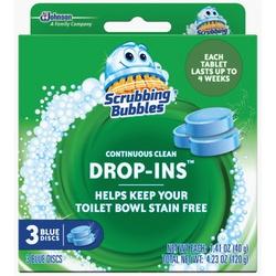 Scrubbing Bubbles DROP-INS 00250 Toilet Cleaning Tablet 3.4 oz Twin Pack
