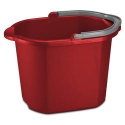 Sterilite 11215806 Dual Spout Pail 16 qt Capacity Classic Red