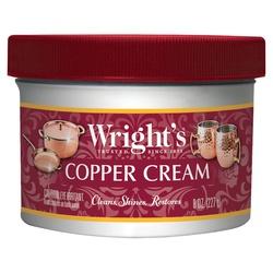 Wrights 340 Copper Cream 8 oz Jar Paste Mild Off-White