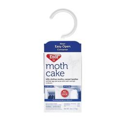 Enoz 493.6 Moth Cake 6 oz Solid Characteristic White
