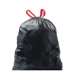 GLAD 78966 Trash Bag L 30 gal Capacity Plastic Black