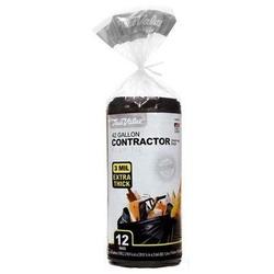 True Value 1221756 Contractor Trash Bag 42 gal Capacity Black