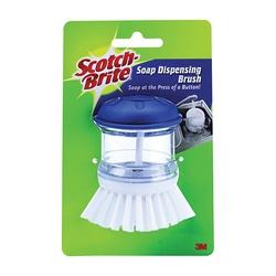 Scotch-Brite 495 Soap Dispensing Brush Plastic Handle