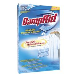 DampRid FG80 Hanging Moisture Absorber 14 oz Pouch Solid Fresh Scent