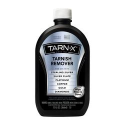 Tarn-X TX-6 Tarnish Remover 12 oz Bottle Liquid Slightly Acidic Crystal