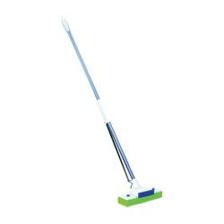 Quickie 045HPM Sponge Mop Microfiber Cloth Mop Head Steel Handle
