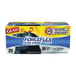 GLAD 70359 Trash Bag 30 gal Capacity Black