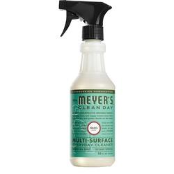 Mrs Meyers 14441 Countertop Spray 16 oz Liquid Basil