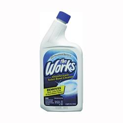 The Works 33310WK Toilet Bowl Cleaner 32 oz Bottle Liquid Mint Blue
