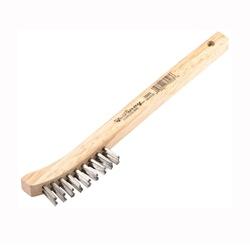 Forney 70503 Scratch Brush 0.006 in L Trim Stainless Steel Bristle