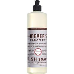 Mrs Meyers 11103 Dish Soap 16 oz Liquid Floral Colorless