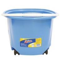 Quickie EZ-Glide 20000 Bucket with Wheel 5 gal Capacity Round Plastic