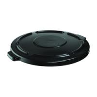 Rubbermaid Brute FG264560BLA Trash Can Lid Plastic Black For Brute 44