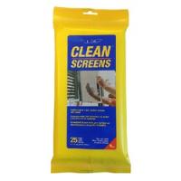 ETTORE 30155 Clean Screen Wipes 8 in L 10 in W Unscented