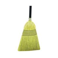 Quickie 931-6 Outdoor Broom Corn Fiber Bristle Metal Handle
