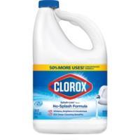 Clorox Splash-Less 32424 Concentrated Bleach 121 oz Liquid Regular