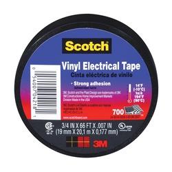 Scotch 4218-BA-40 Electrical Tape 66 ft L 3/4 in W Vinyl Backing Black
