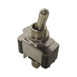 GB GSW-121 Toggle Switch 125/250 V SPST Spade Terminal Silver