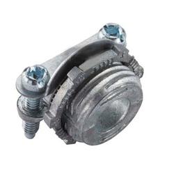 Halex 90570 Clamp Combination Connector 3/8 in Zinc
