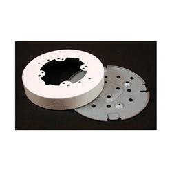 Legrand Wiremold 700 Series BW4F Fan Box 1-Gang 4-Knockout Metal White