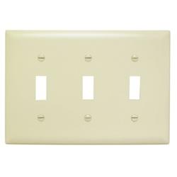 Pass and Seymour TradeMaster TP TP3-I Toggle Switch Wallplate 4-11/16 in L