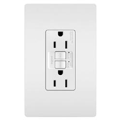 Pass and Seymour radiant AFGF152TRWCCV4 AFCI/GFCI Receptacle 2-Pole 15 A