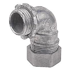 Steel City TC911-SC-1 90 deg Connector 1/2 in Compression 0.45 in Thread