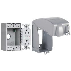 TAYMAC Extra Duty MKG4280SS Receptacle Cover Kit 6-1/4 in L 2.15 in W