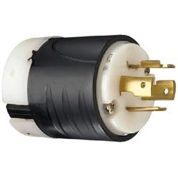 Pass and Seymour L1420PCCV3 Locking Plug 20 A 120/240 V NEMA L14-20P