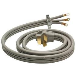 Master Electrician 09016ME Flat Range Cord 6/2 8/1 Cable Right Angle Male