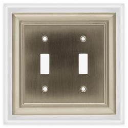Liberty Hardware Architectural W10085-SN-U Switch Cover 4.96 in L 4.88 in
