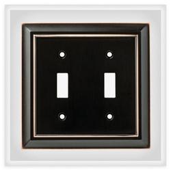 Liberty Hardware Architectural W10085-VBC-U Switch Cover 4.96 in L 4.88 in