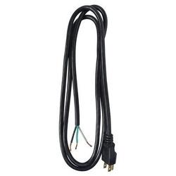 Master Electrician 09706ME Power Supply Cord 6 ft L 13 A 125 V Black