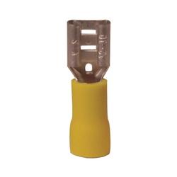 GB 10-145F Disconnect Terminal 600 V 12 to 10 AWG Wire 1/4 in Stud Vinyl