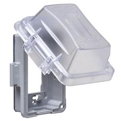 TAYMAC MM420C In-Use Cover 2-3/4 in L 4-1/2 in W Thermoplastic Clear