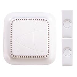Heath Zenith SL-7312-03 Doorbell Kit Wireless 85 dB White