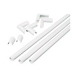 Legrand Wiremold C110 Cord Channel Kit PVC White