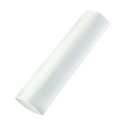 GB HST-500W Tubing 1/2 in Dia 4 in L Polyolefin White