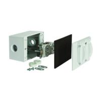 HUBBELL 5839-6 Cover Kit 1-Gang Metal White Powder-Coated Horizontal