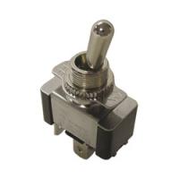 GB GSW-121 Toggle Switch 125/250 V SPST Spade Terminal Silver