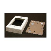 Legrand Wiremold 700 Series BW2 Outlet Box 1-Gang Metal White Wall