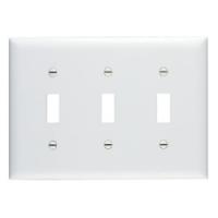 Pass and Seymour Trademaster TP TP3-W Wallplate 4.7 in L 2-Gang Plastic