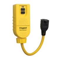 Pass and Seymour 1594CS1M GFCI Outlet 125 V 15 A NEMA 5-15P/R Yellow