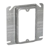 RACO 8768 Box Cover 5/8 in L 4 in W Square 1-Gang Steel Gray