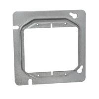 RACO 841 Box Cover 1/2 in L 4.688 in W Square 2-Gang Steel Gray