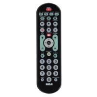 RCA RCRBB04GR Universal Remote Black